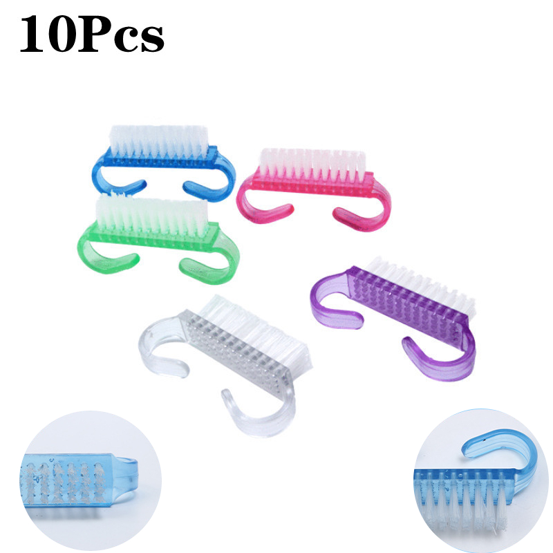 Nail Art Lotso - 10 Pcs/Lot Cleaning Nail Brush Tools