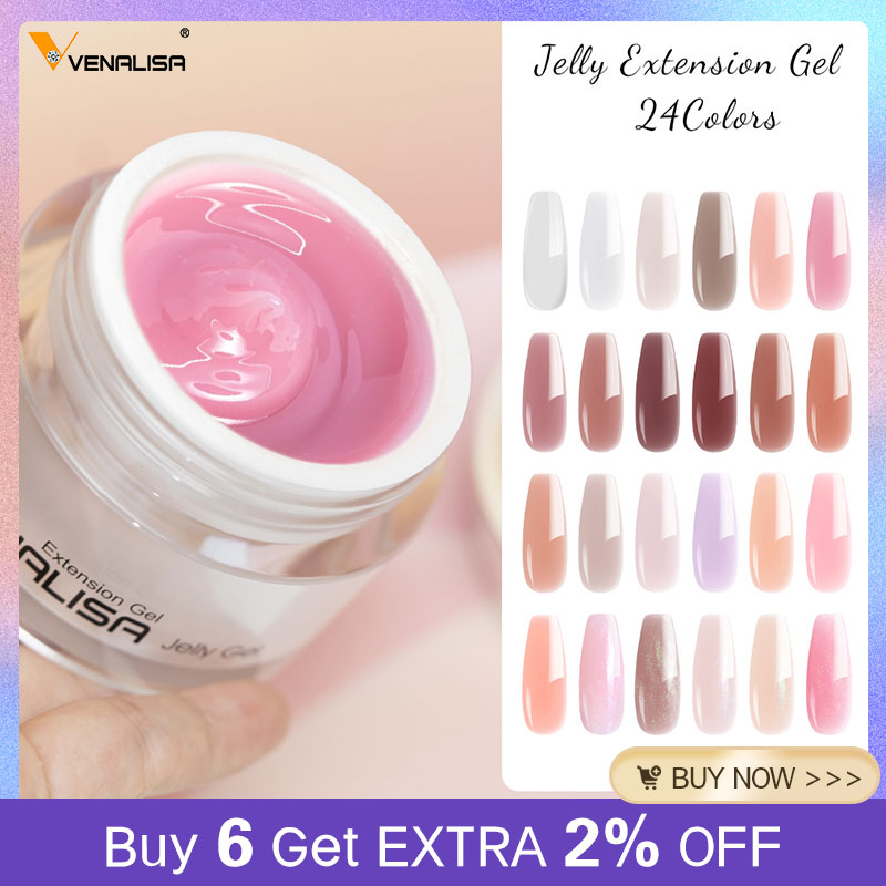 VENALISA 50ml Jelly Gel Clear  - Nail Art Lotso ulasan dan harga