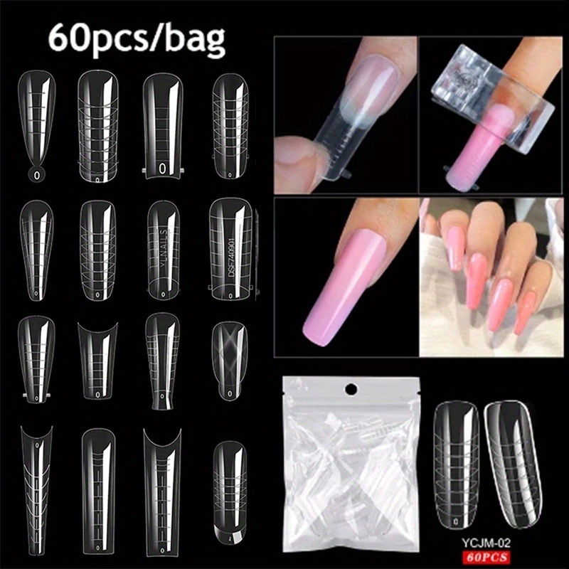 60Pcs/lot Extension False Nail - Nail Art Lotso ulasan dan harga