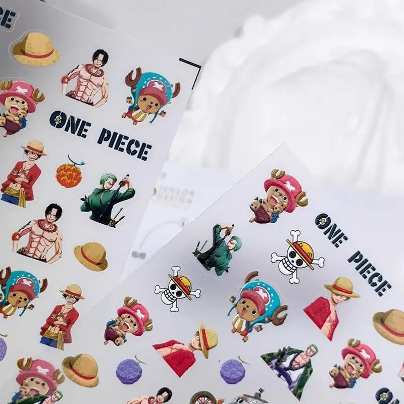 One Piece New Cartoon Luffy Ch - Nail Art Zoro One Piece ulasan dan harga