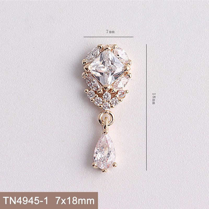 10pcs/lot TN4945 Crystal Zirco - Nail Art Lotso ulasan dan harga