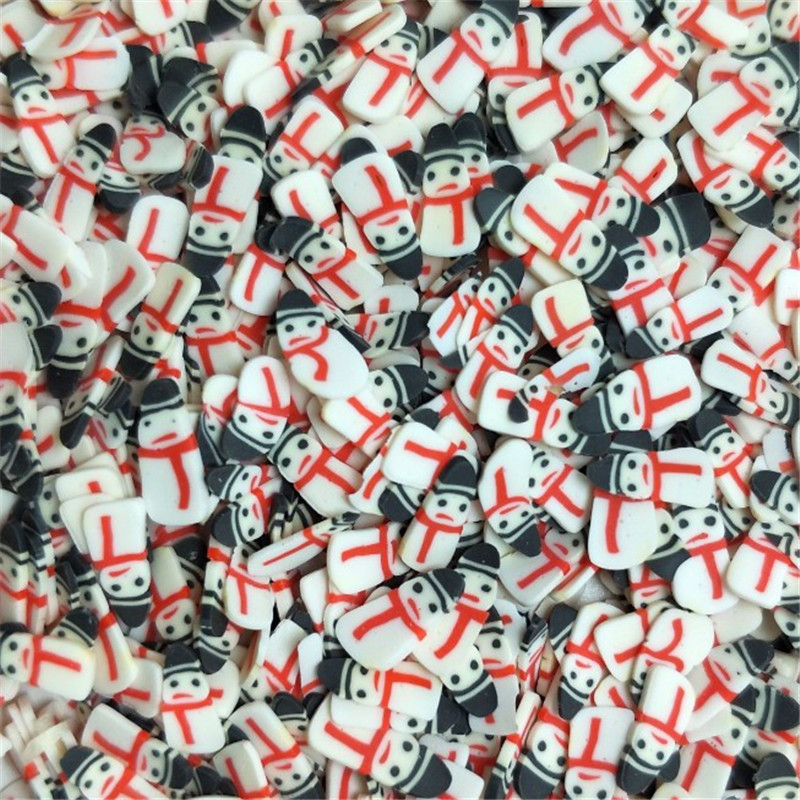 20g Polymer Soft Clay Christma - Nail Art Xmas Design ulasan dan harga